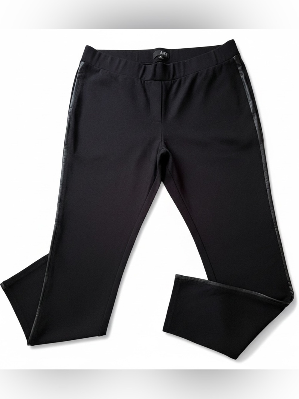 a.n.a Women’s XL Black StyleCasual stretch pants with Side Trim 26”inseam